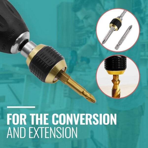 (đ2024 New Year Hot Saleđ)Quick-release Hexagon Drill Bit Coupling